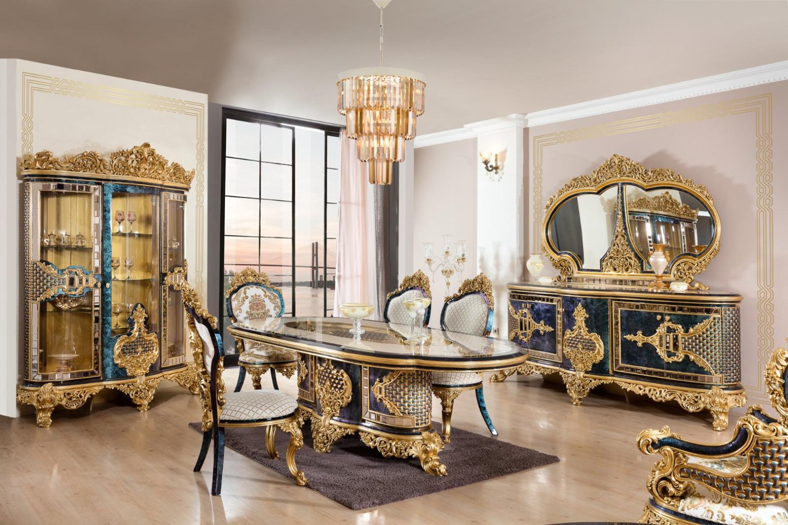 Gozde Classic Dining Room Set