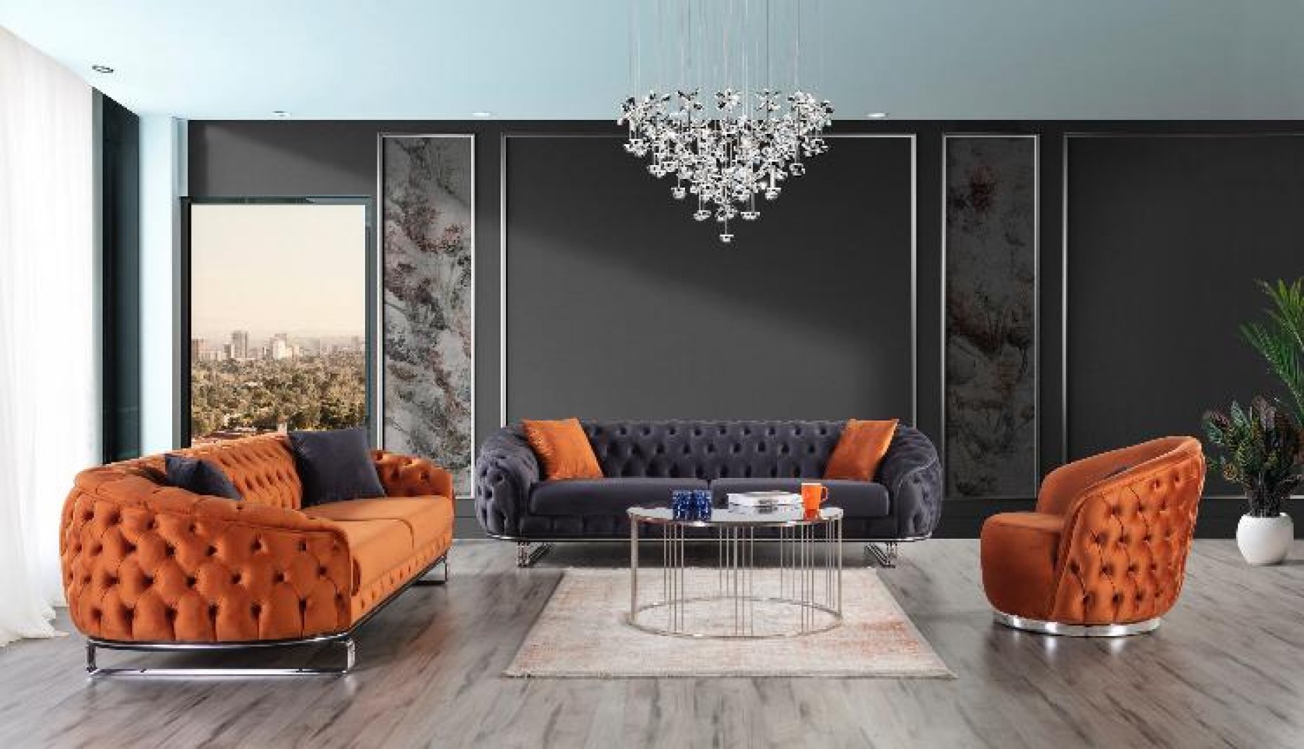 Sera Modern Sofa Set